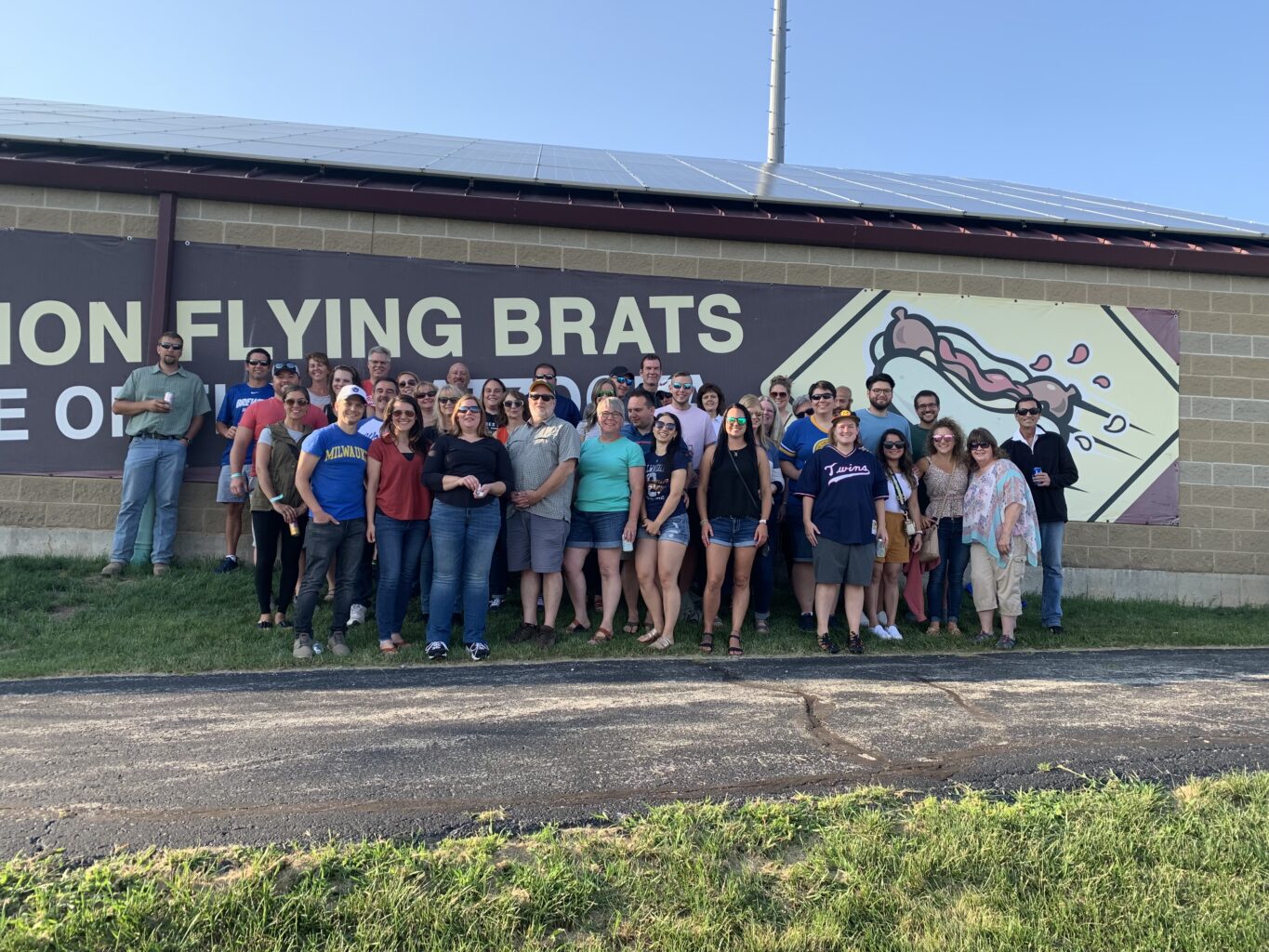 PRN Home Health & Therapy team at the Timber Rattlers Game